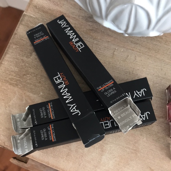 Set of 4 Jay Manuel Beauty Ultimate lip gloss in shades Wet,Pinch,Guilt &Ecstasy - Picture 4 of 4